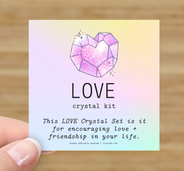 Liv Rocks | Love Crystal Kit