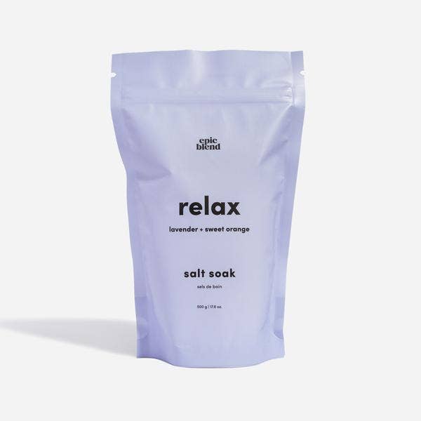 Epic Blend | Relax Bath Salt Soak - 17.6oz