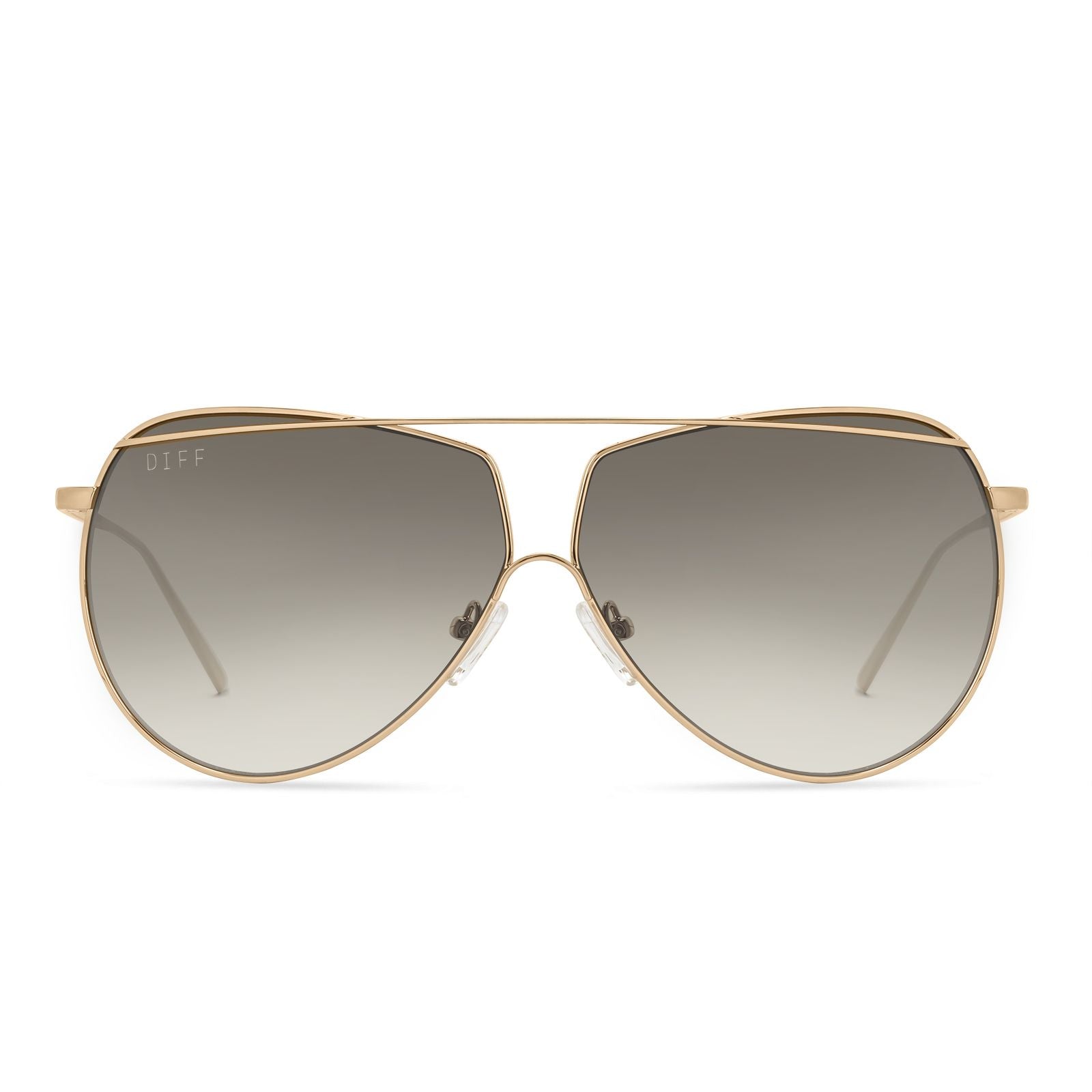DIFF | Maeve - Gold Gradient Sunglasses