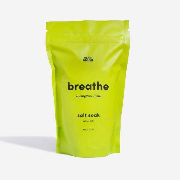 Epic Blend | Breathe Bath Salt Soak - 17.6oz