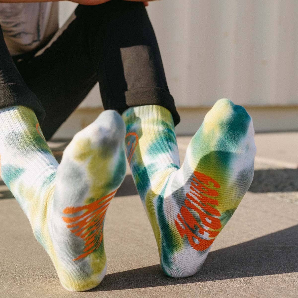 Trek Light | Happiest Camper Tie Dye Socks