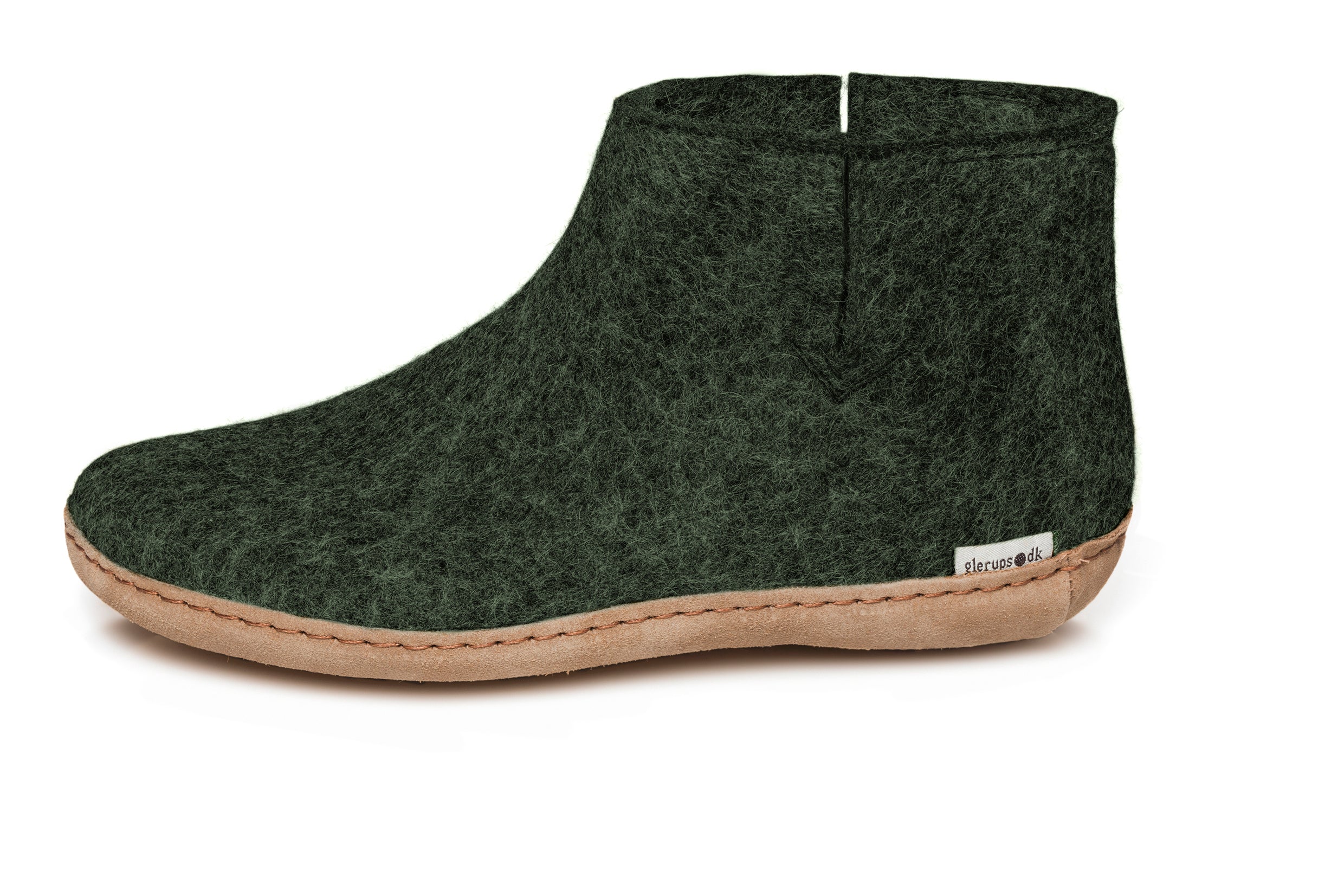 Glerups | Wool Boot Slipper - Forest Green