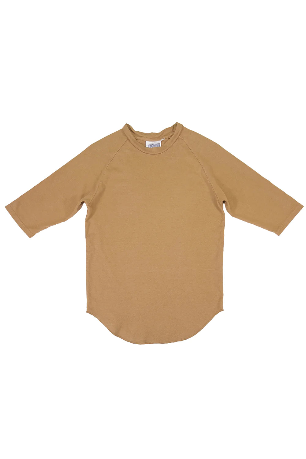 Jungmaven | 3/4 Sleeve Raglan Hemp T Shirt - Coyote Brown