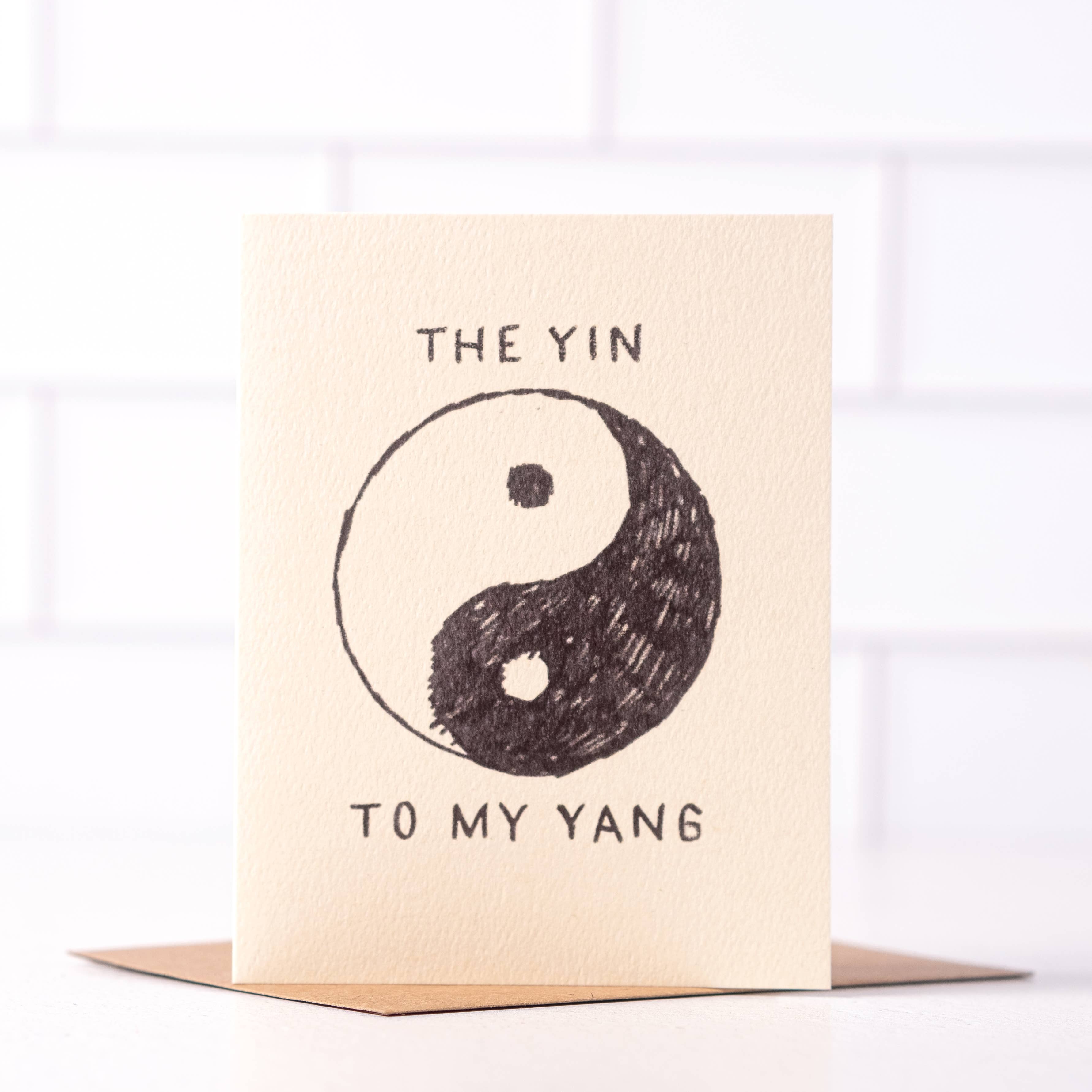 Daydream Prints | Yin Yang - Simple Love Card