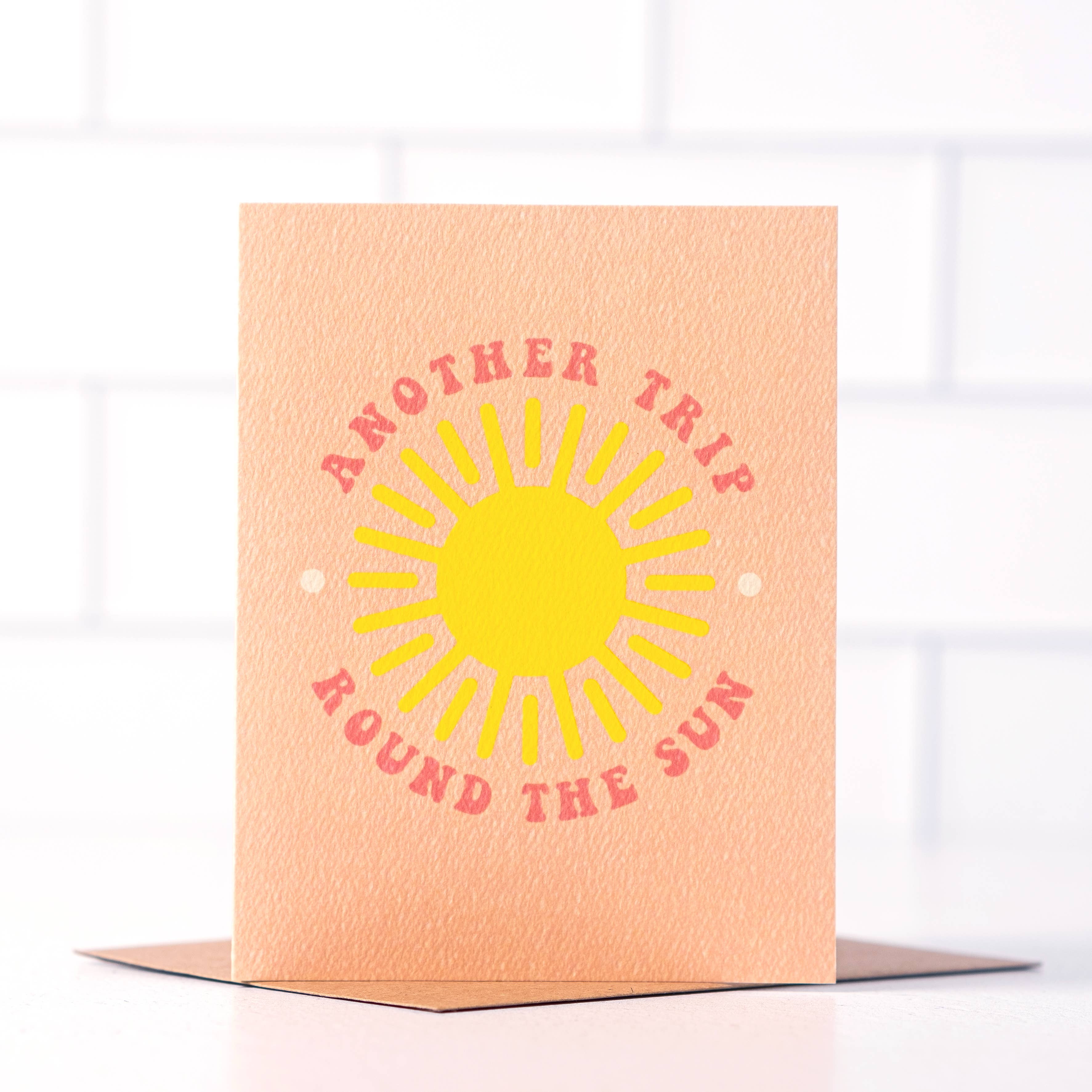 Daydream Prints | Another Trip Round The Sun Card